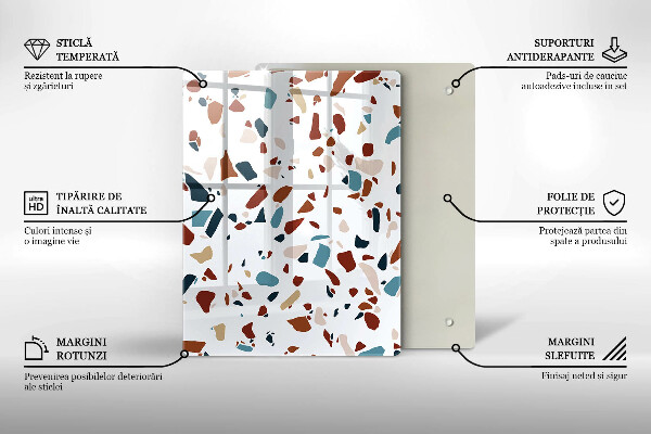 Kryt na varnou desku Dekorativní kámen