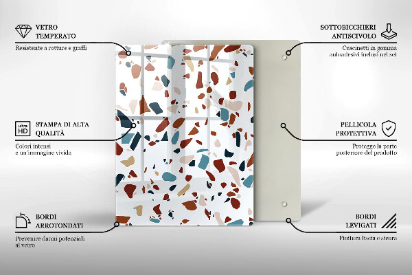 Kryt na varnou desku Dekorativní kámen