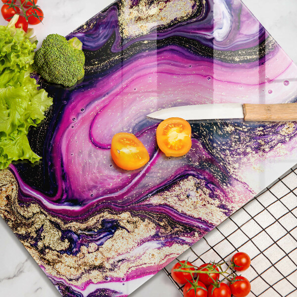 Kryt na varnou desku Abstraktní design zlaté