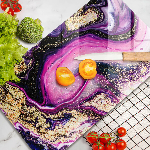 Kryt na varnou desku Abstraktní design zlaté