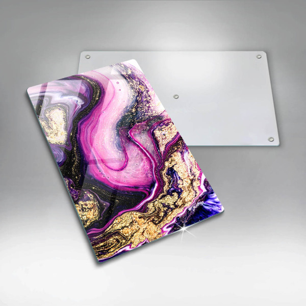 Kryt na varnou desku Abstraktní design zlaté