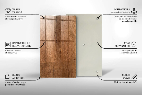 Kryt na varnou desku Textura dřeva