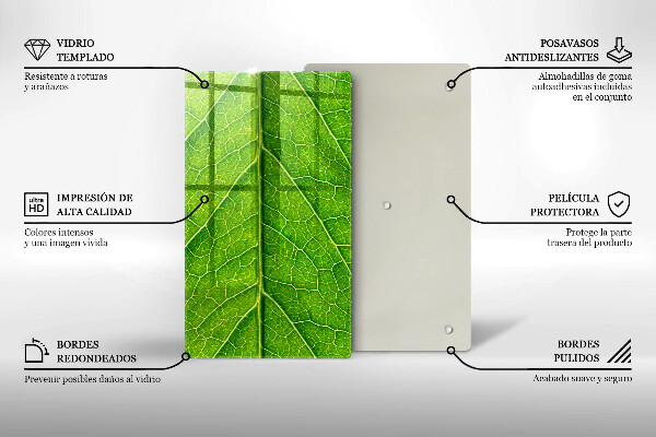 Kryt na varnou desku Přírodní listové žíly