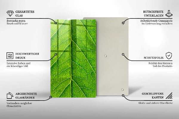 Kryt na varnou desku Přírodní listové žíly