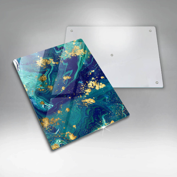 Kryt na varnou desku Abstrakce se zlatem