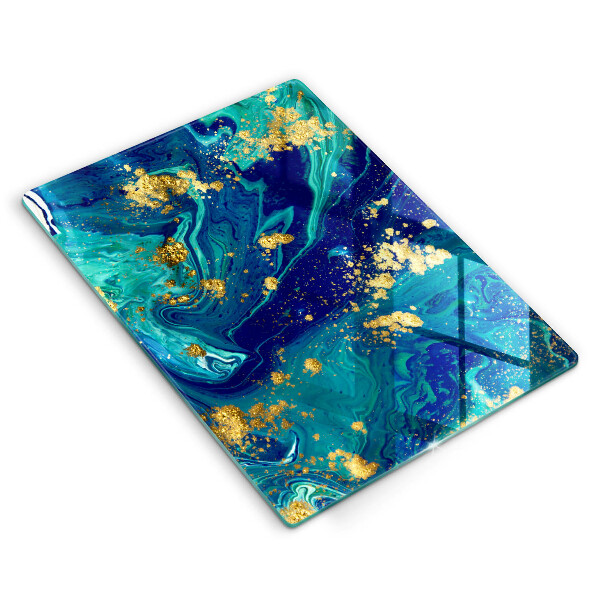 Kryt na varnou desku Abstrakce se zlatem