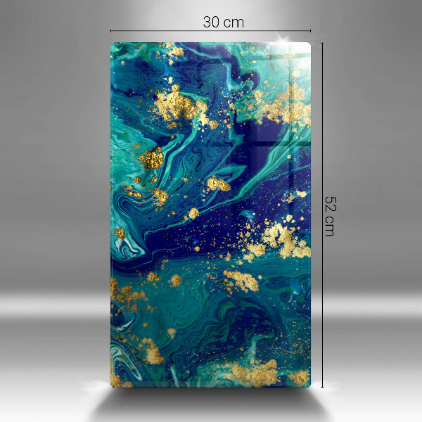 Kryt na varnou desku Abstrakce se zlatem