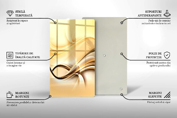 Kryt na varnou desku Abstrakce kouře