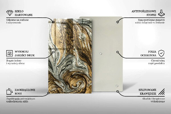 Kryt na varnou desku Bohatá abstrakce