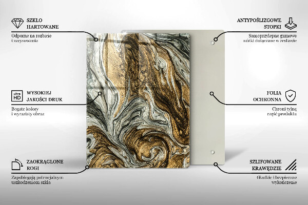 Kryt na varnou desku Bohatá abstrakce