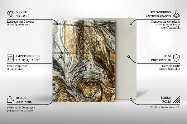 Kryt na varnou desku Bohatá abstrakce