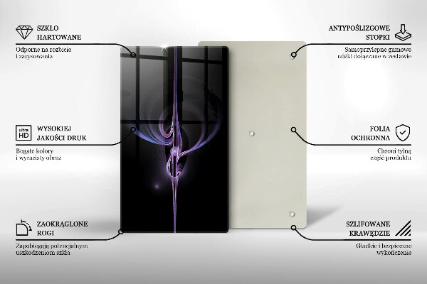 Sklo za sporák Moderní abstrakce