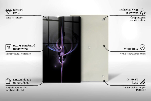 Sklo za sporák Moderní abstrakce