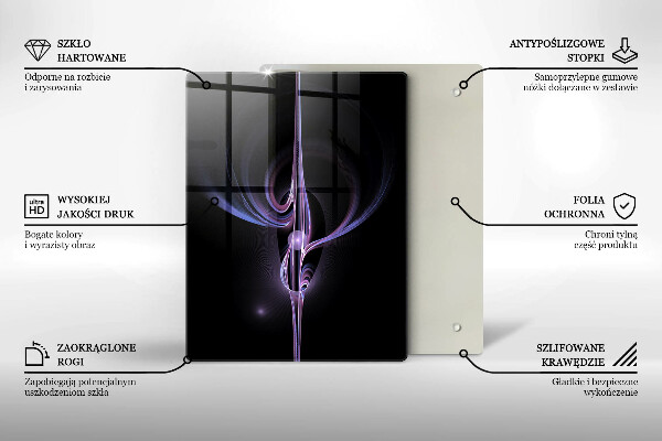 Sklo za sporák Moderní abstrakce