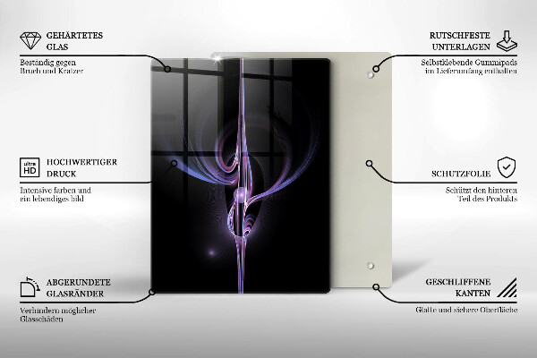 Sklo za sporák Moderní abstrakce