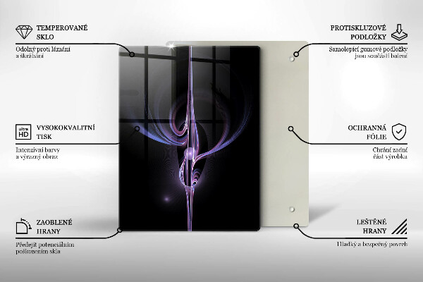 Sklo za sporák Moderní abstrakce