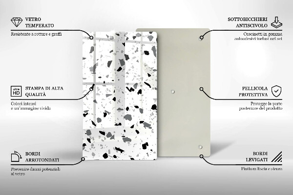 Kryt na varnou desku Dekorativní kamenina