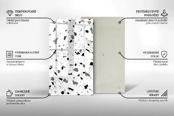 Kryt na varnou desku Dekorativní kamenina