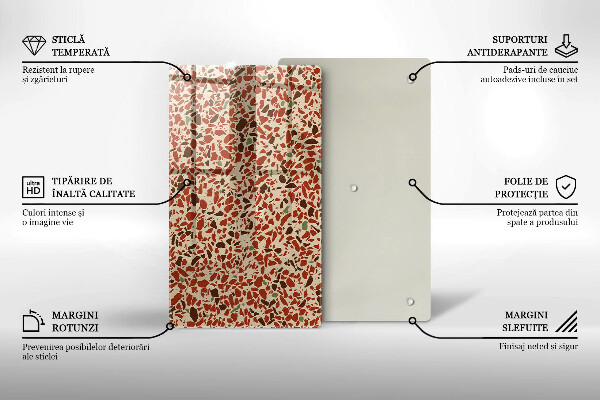 Kryt na varnou desku Jemná kamenina