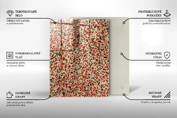 Kryt na varnou desku Jemná kamenina