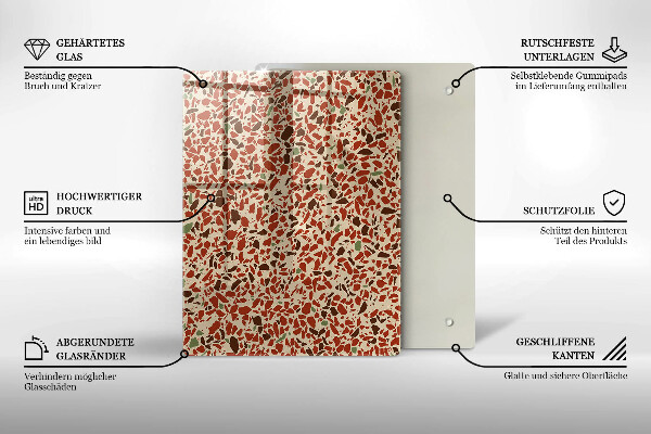 Kryt na varnou desku Jemná kamenina