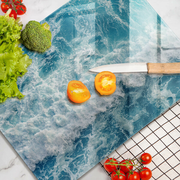 Kryt na varnou desku Vlny mořské vody