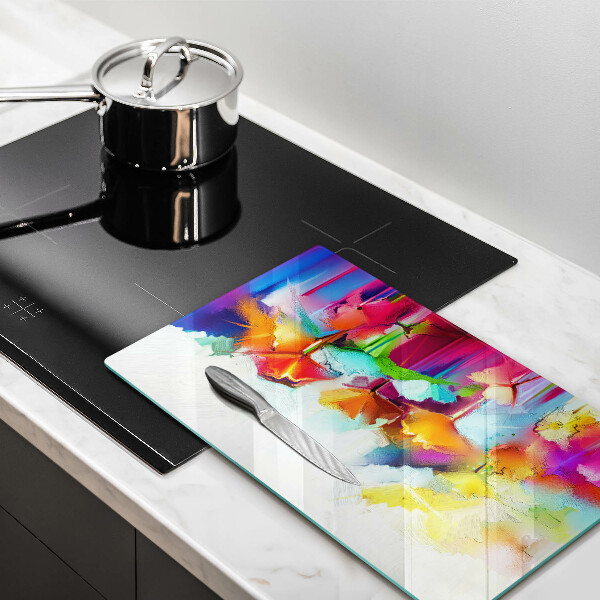 Kryt na varnou desku Malované květiny