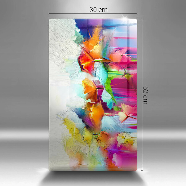 Kryt na varnou desku Malované květiny