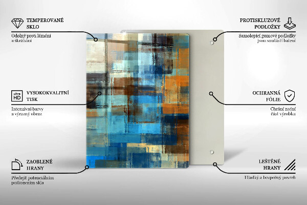 Kryt na varnou desku Malované pozadí