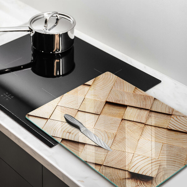 Kryt na varnou desku Dřevěné čtverce