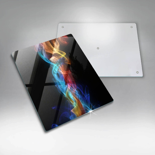 Sklo za sporák Barevný kouř