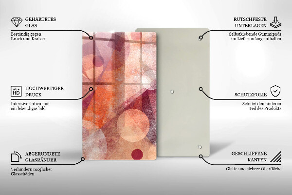 Kryt na varnou desku Abstraktní umění