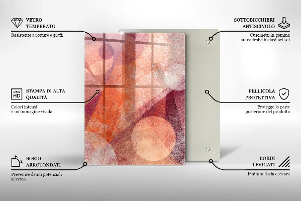 Kryt na varnou desku Abstraktní umění