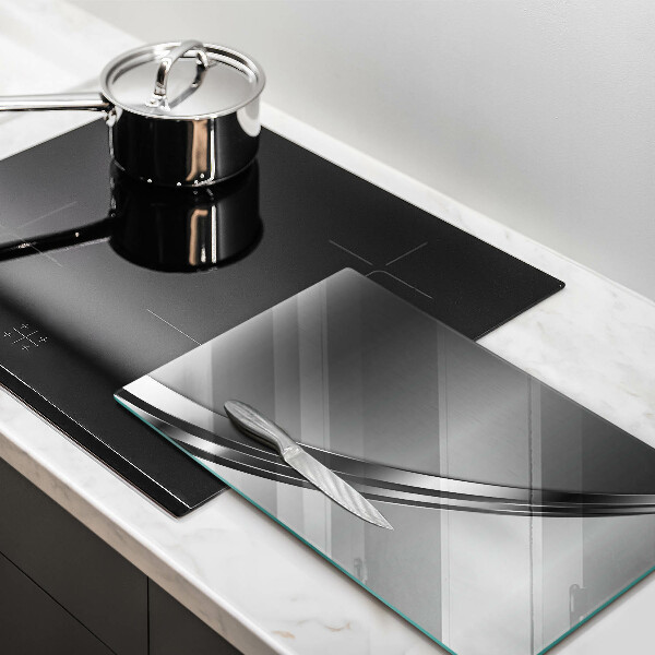 Kryt na varnou desku Kovová abstrakce