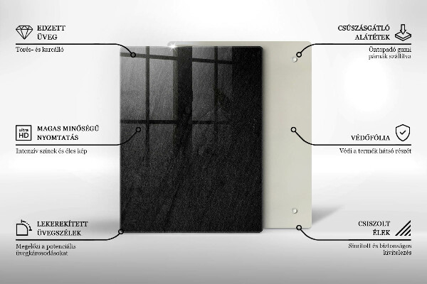 Kryt na varnou desku Rock textury