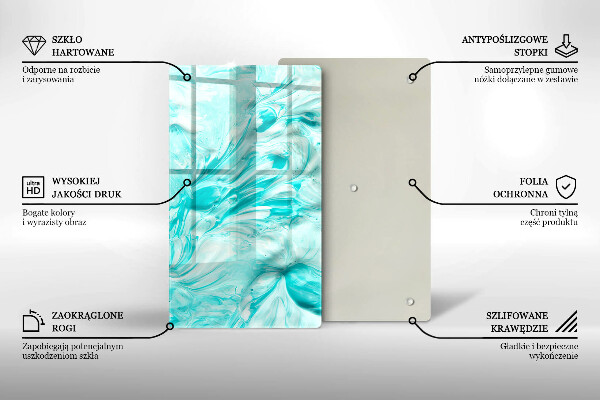 Kryt na varnou desku Abstrakce barvy