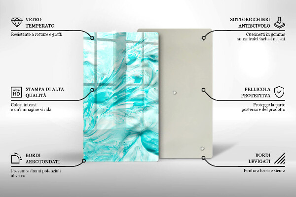 Kryt na varnou desku Abstrakce barvy