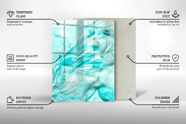 Kryt na varnou desku Abstrakce barvy