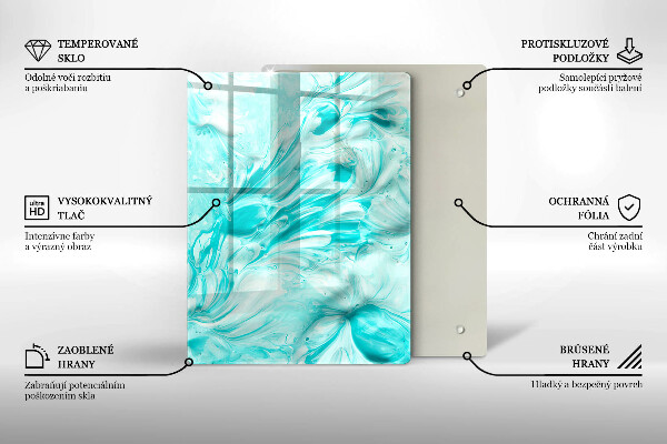 Kryt na varnou desku Abstrakce barvy