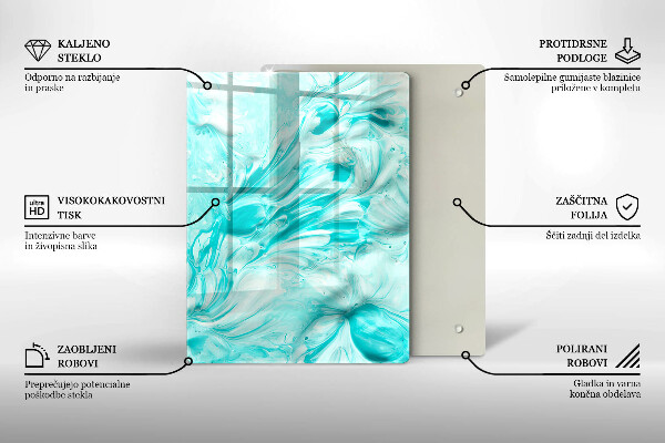 Kryt na varnou desku Abstrakce barvy