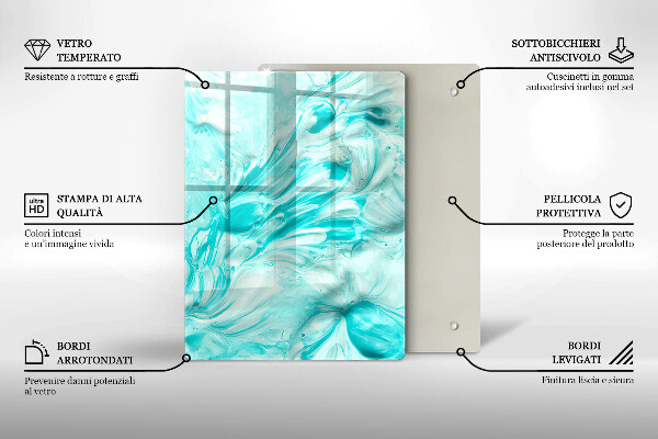 Kryt na varnou desku Abstrakce barvy