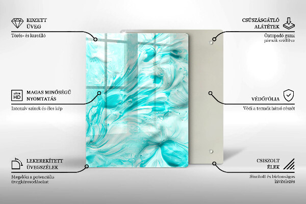 Kryt na varnou desku Abstrakce barvy