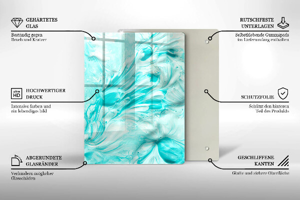 Kryt na varnou desku Abstrakce barvy