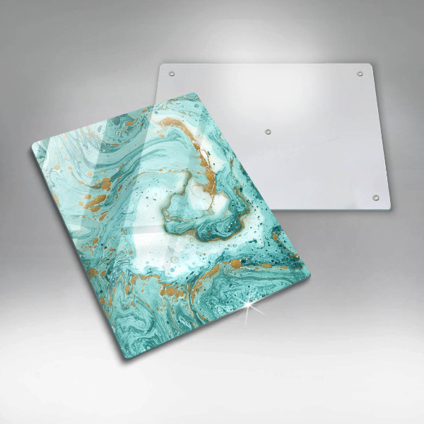 Kryt na varnou desku Modrá abstrakce