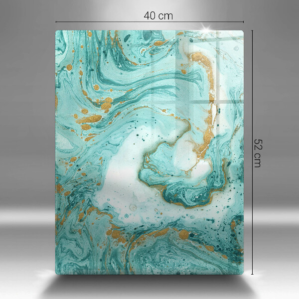 Kryt na varnou desku Modrá abstrakce