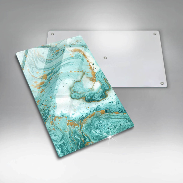 Kryt na varnou desku Modrá abstrakce