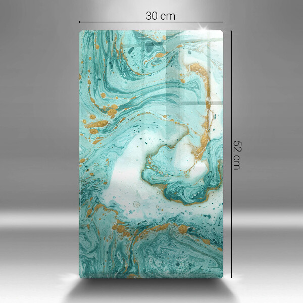 Kryt na varnou desku Modrá abstrakce