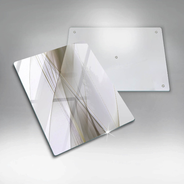 Sklo za sporák Abstraktní linie designu