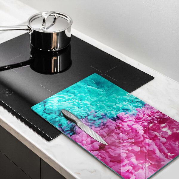 Kryt na varnou desku Tyrkysově růžový kouř