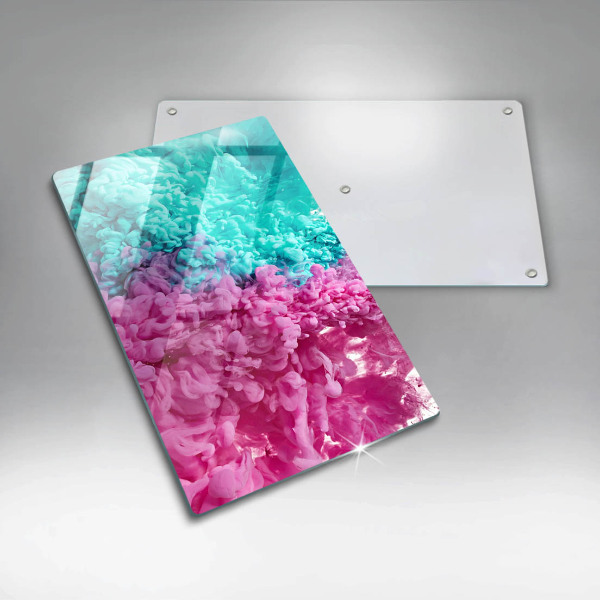 Kryt na varnou desku Tyrkysově růžový kouř